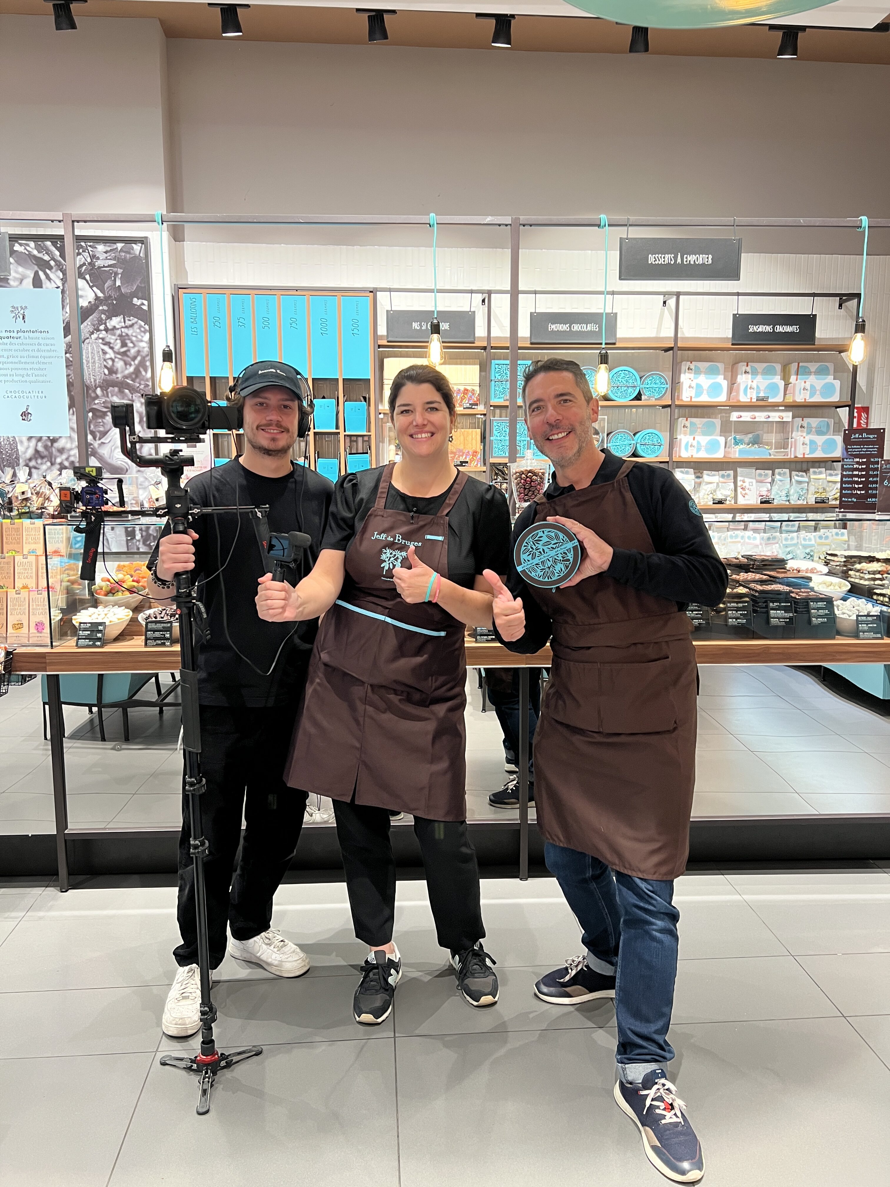 Immersion vidéo découverte métier recrutement formation orientation marque employeur commerce chocolat