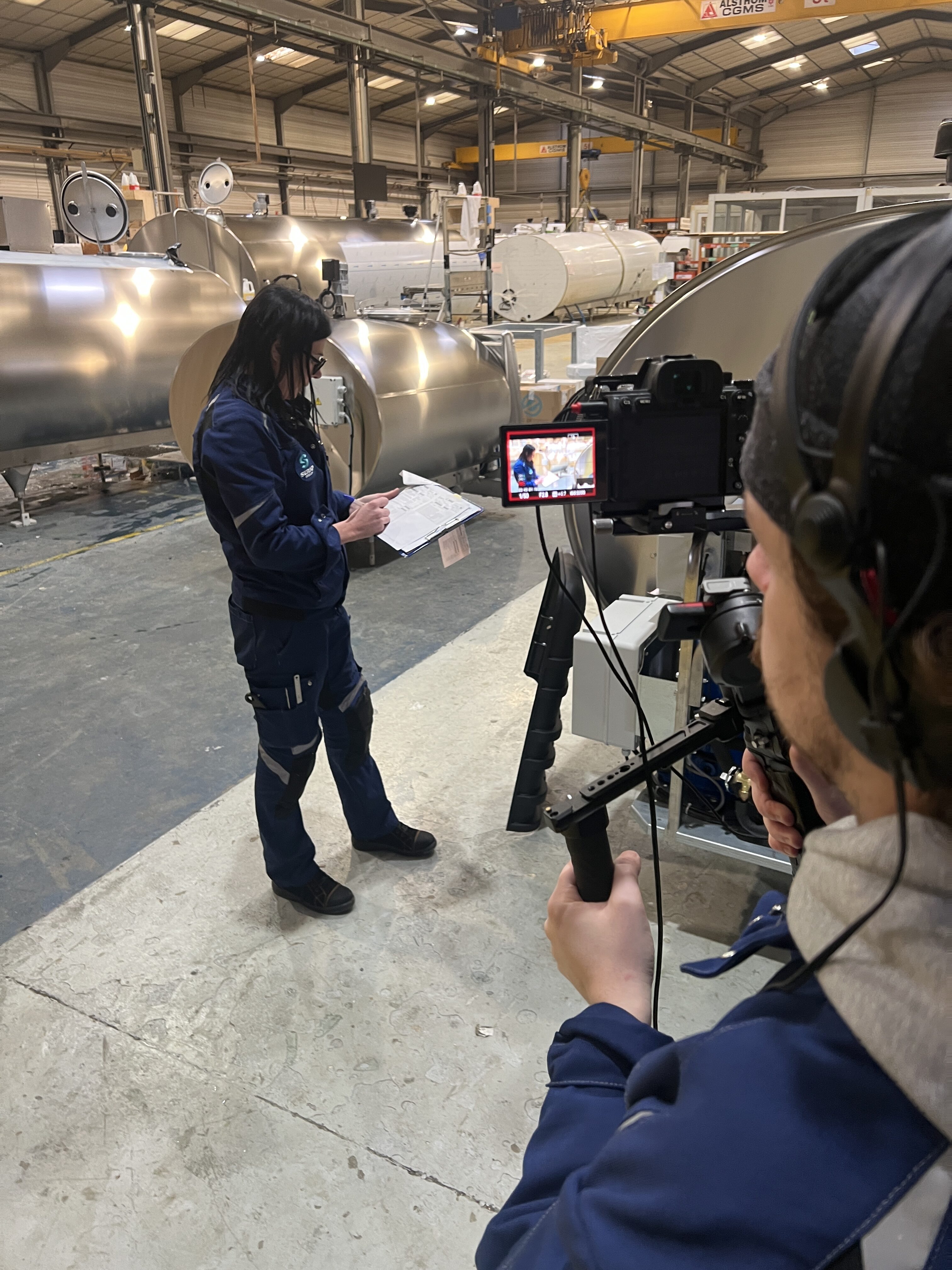 Immersion vidéo découverte métier recrutement formation orientation marque employeur industrie technicien job électricien frigoriste