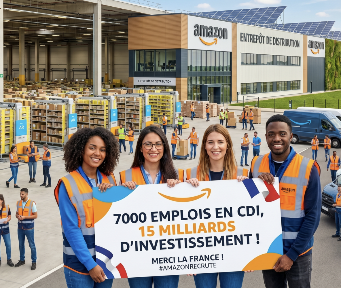 Amazon Immersion vidéo découverte métier recrutement formation orientation marque employeur