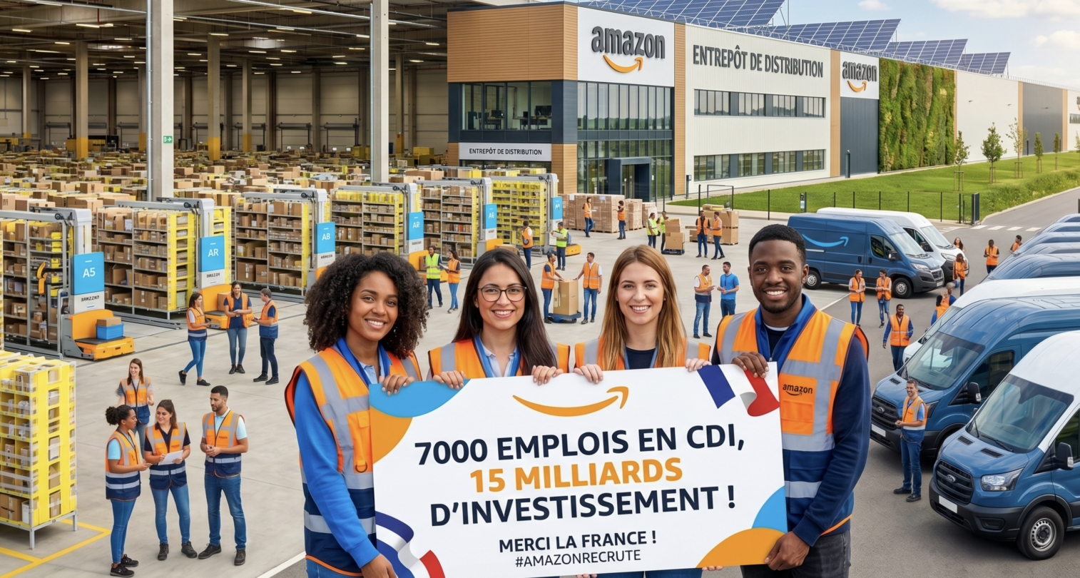 Amazon Immersion vidéo découverte métier recrutement formation orientation marque employeur