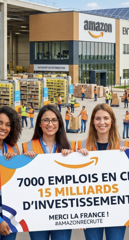 Amazon Immersion vidéo découverte métier recrutement formation orientation marque employeur